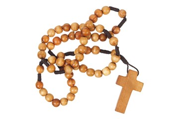 Wooden rosary