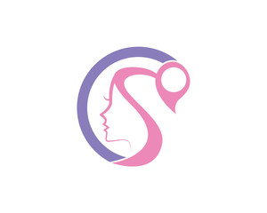 Beauty Women face silhouette character Logo Template
woman face silhouette character illustration logo icon vector