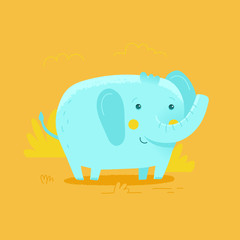 Little smiling elephant