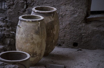 Old Pots from Archaeological Dig