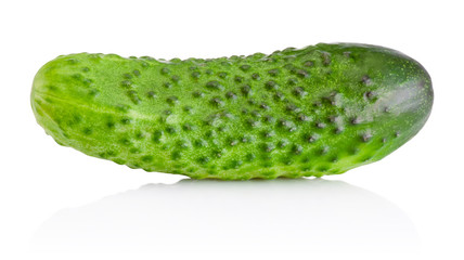 Cucumber vegetable isolated on white background