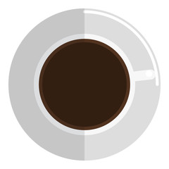 Coffee cup flat icon