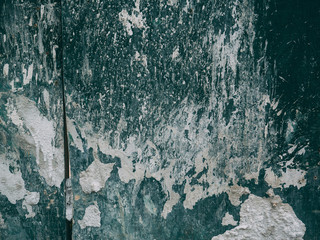 White Paint Splash on Green Surface