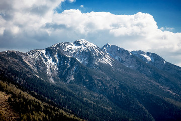 View of Lake Garda from Mount Monte Baldo. Italy, the Dolomites.