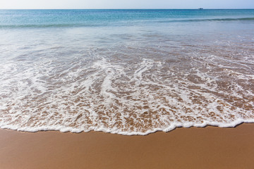 Beach Shoreline  Wave Wash Ocean Horizon