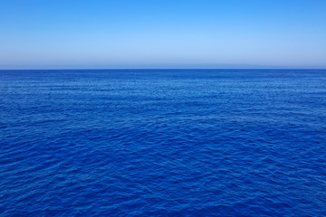 Summer panoramic view of the sea and mountain .