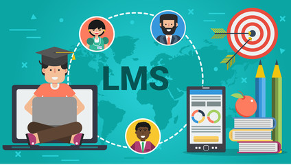 Banner - concept of LMS