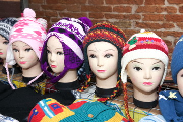 copricapo cappello peruviano