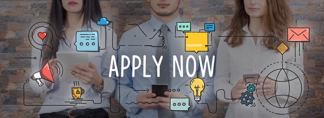 APPLY NOW CONCEPT