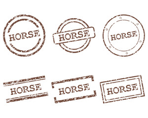 Horse Stempel