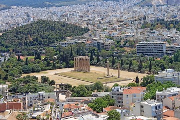 Fototapeta na wymiar Grèce, Ville d'Athènes