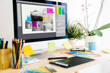 Graphic design studio - Powered by Adobe