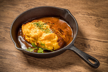 オムライス　Omelette