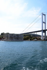 View and sight of Bosphorus and from Bosphorus cruise at the day, Istanbul, Turkey
