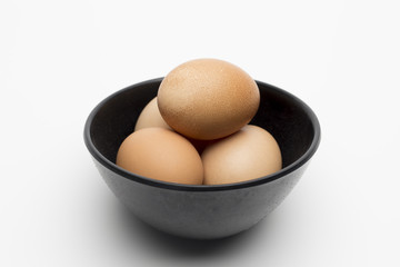 Eggs in back bowl