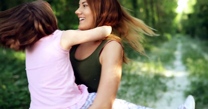 Picture of mother and child with special needs