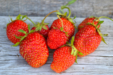 Strawberries close-up