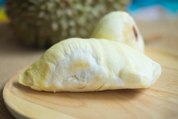Durian is tropical fruit