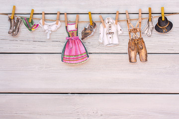 Tracht -abstrakt-