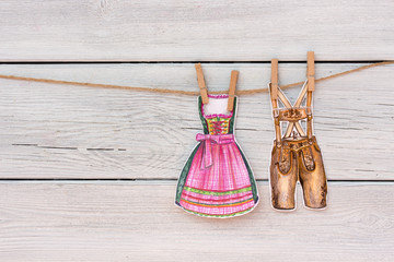 Tracht -abstrakt-