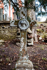 Old Christian cross