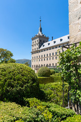 Fototapeta na wymiar San Lorenzo de El Escorial - Spain - Unesco
