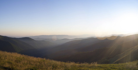 Хребет Боржава, горы, Украинские Карпаты. Mountains, Ukrainian Carpathians, ridge Borzhawa
