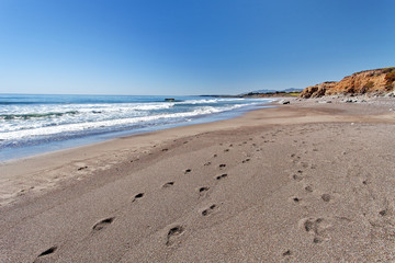 Pacific Ocean - California State Route 1 (Pacific Coast Highway), California, United States