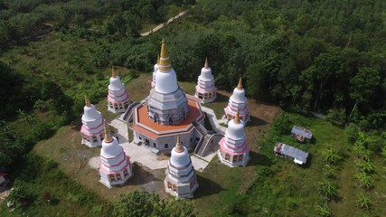 Aerial view pagoda