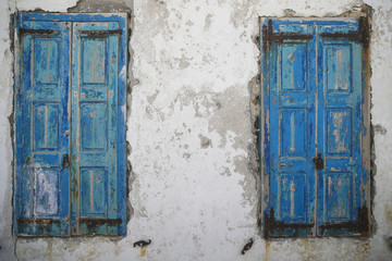 Weathered Seaside Doors