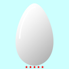 Egg  it is color icon .