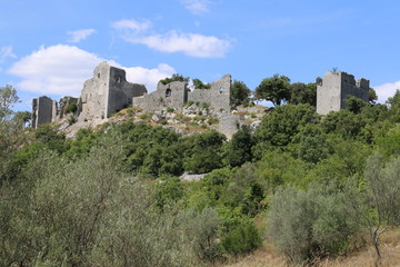 Fototapeta premium Château d'Allègre - Gard