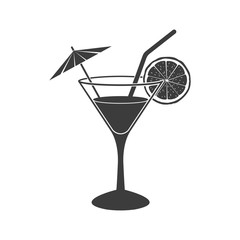 Coctail. Vector.