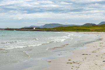 Lighthouse Blindheim and Blimsanden beach