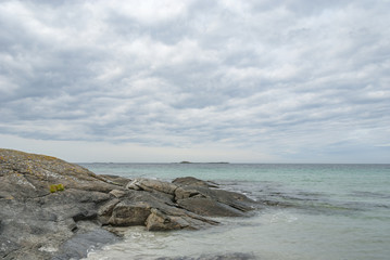 West coast of Vigra island in Norway