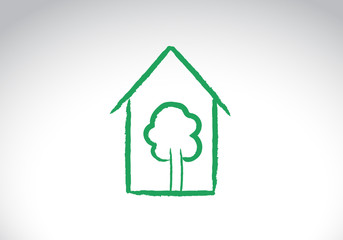 Ecology independent home symbol 