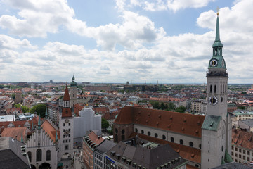 Fototapeta premium Blick über München