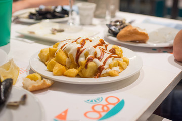 brave fried potatoes