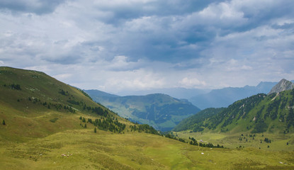 Fototapeta na wymiar Tettensjoch in Austrian Alps
