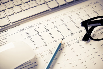 Preparing average sales report