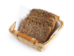 Rye bread with seeds