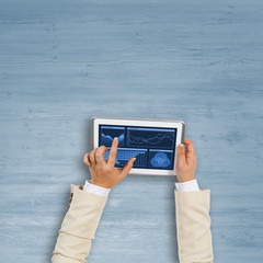 Using financial application