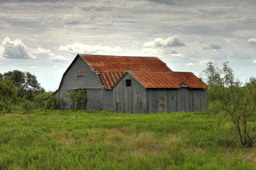 Fototapeta na wymiar Old barn in Texas