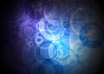 Blue abstract background