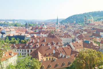 Fototapeta na wymiar Center city, Prague, Czech Republic