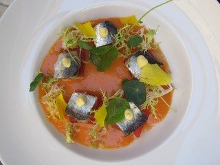 Gaspacho of Sardines.