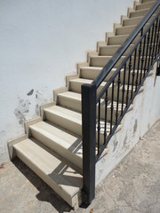 External stairs in Greece 2