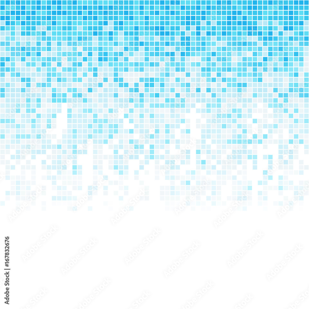 Aufkleber abstract background of many squares. the image is broken into pieces.