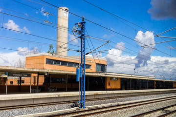 train station