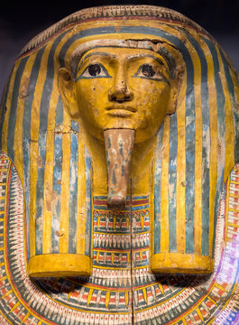 Detail of Egypt sarcophagus